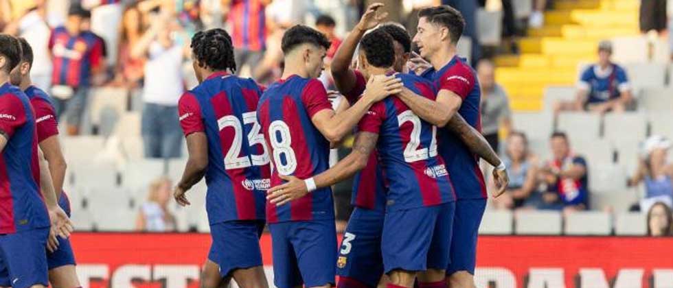 El Barcelona derrota al Tottenham y se queda con el trofeo Joan Gamper