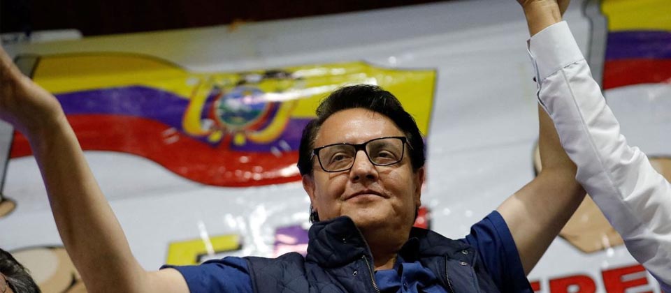 Le quitan la vida a tiros a candidato presidencial de Ecuador