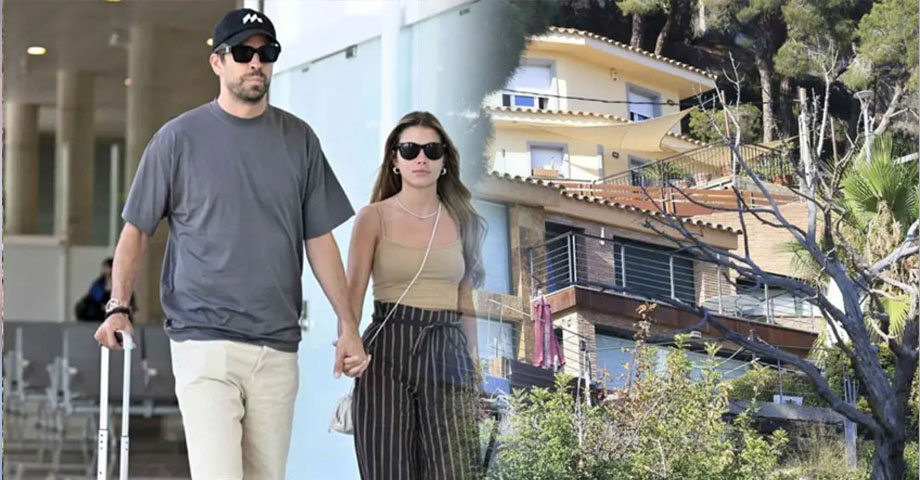 Piqué se muda con Clara Chía a la casa donde vivió con Shakira