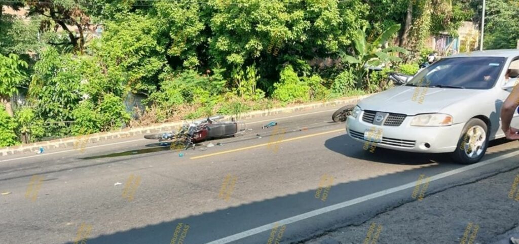 Pierde la vida uno de los dos hombres que se accidentaron esta mañana en Nahuizalco