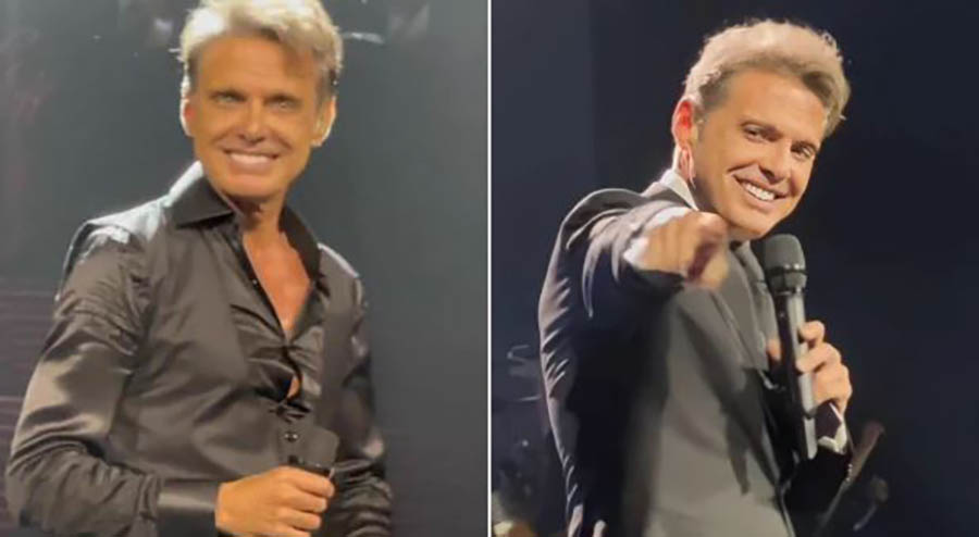 El doble de Luis Miguel aceptó que lo reemplazó en un show