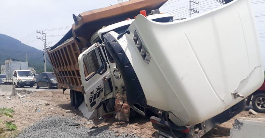 Reportan otro accidente de tránsito; esta vez sobre bulevar Constitución