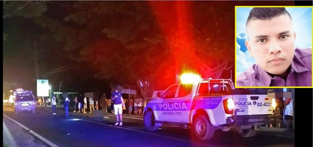Él era Josué, joven que perdió la vida junto a un adulto mayor al ser atropellados por una rastra en Santa Ana