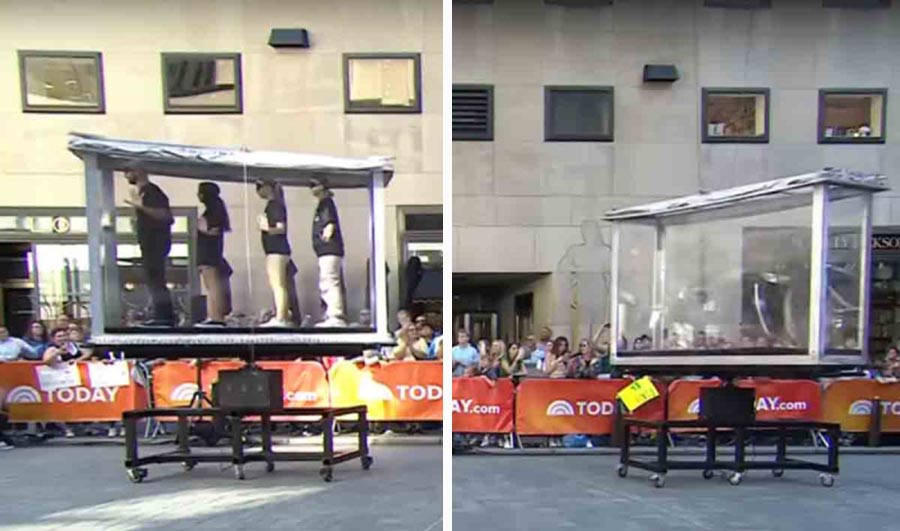 INCREÍBLE: Mago deja boquiabiertos a espectadores con un truco de “teletransportación” en Nueva York