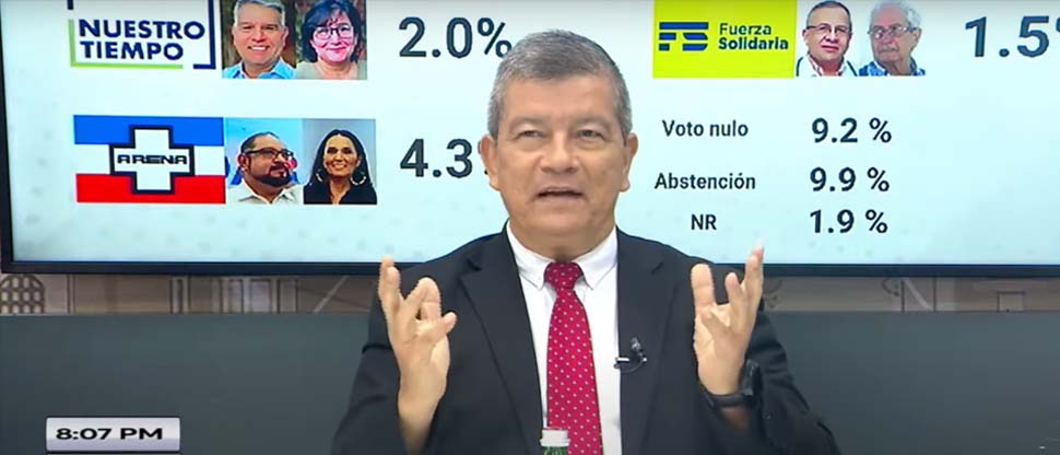 Manuel El Chino Flores afirma que comenzar con «2.8» es mejor que cero en las encuestas