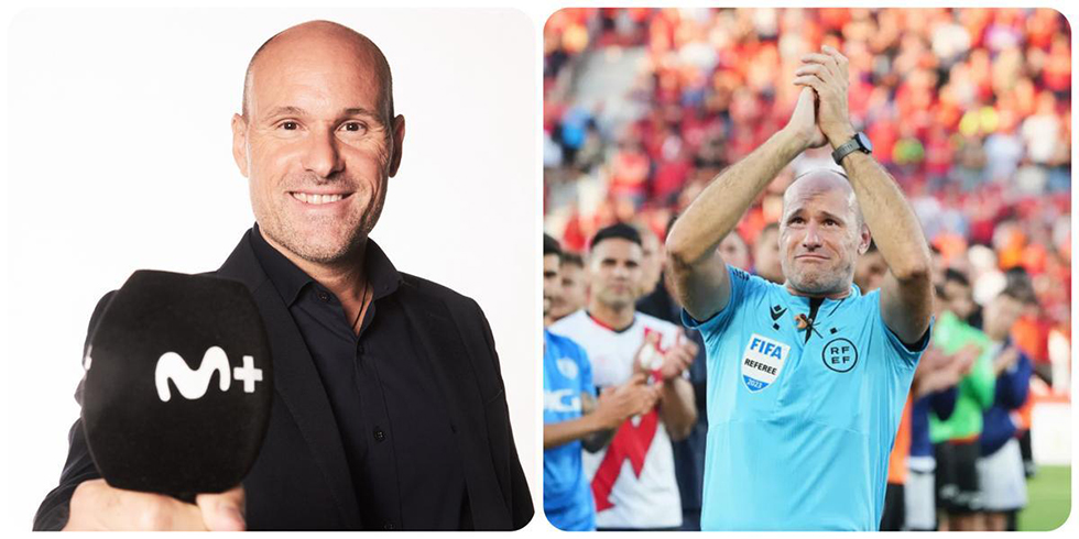 Tras retirarse del arbitraje, Mateu Lahoz será comentarista deportivo