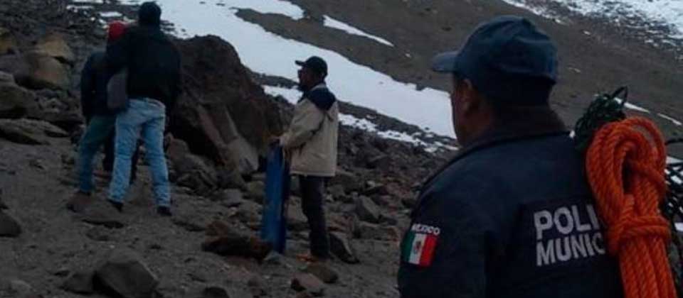 Fallecen 4 alpinistas al caer de la montaña más alta de México