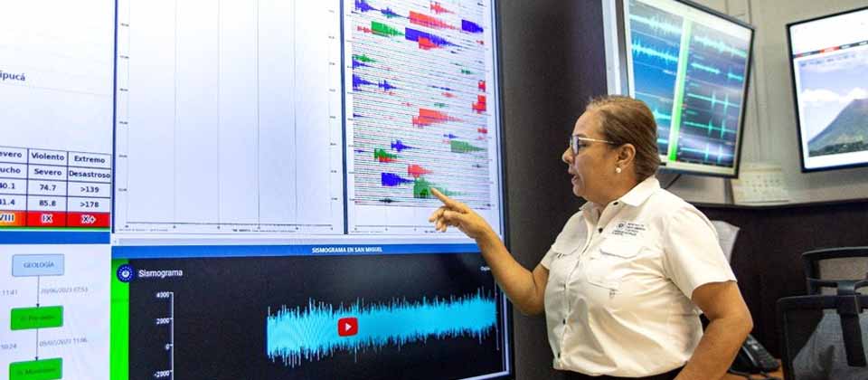 Reportan 1,291 microsismos en el Golfo de Fonseca hasta este martes
