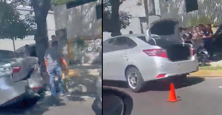 Reportan múltiple accidente en bulevar Constitución