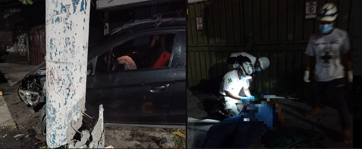 Dos hombres reciben una descarga eléctrica tras accidente en Soyapango