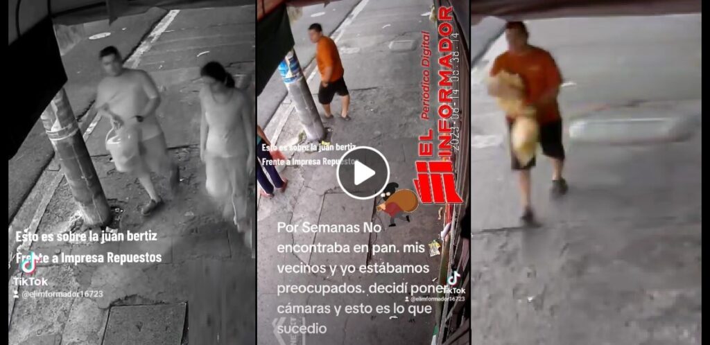 Habitante de Ciudad Delgado puso cámaras para saber porqué no encontraba al pan en la puerta: Esto sucedió (VIDEO)