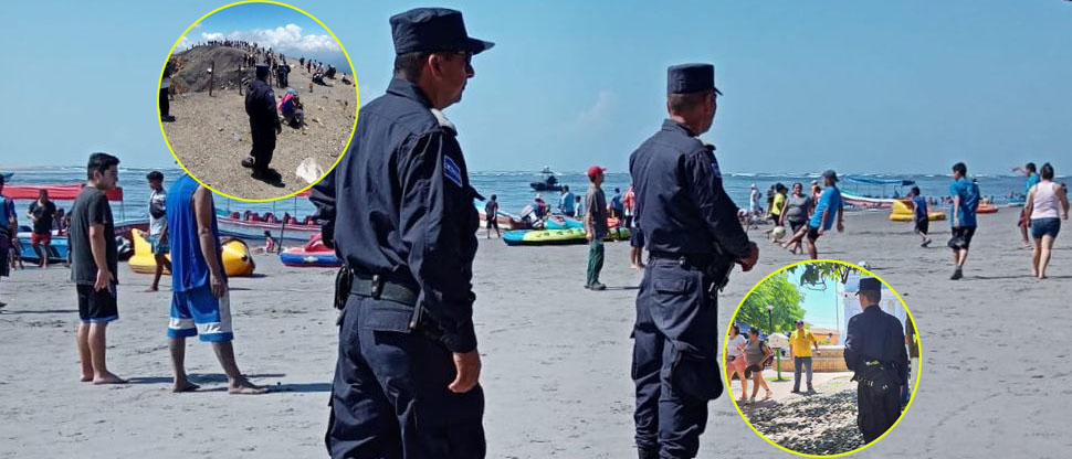 Salvadoreños disfrutan el último día de vacaciones en un ambiente familiar y seguro