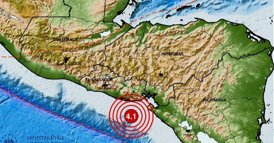 Sismo sacude gran parte del país este domingo