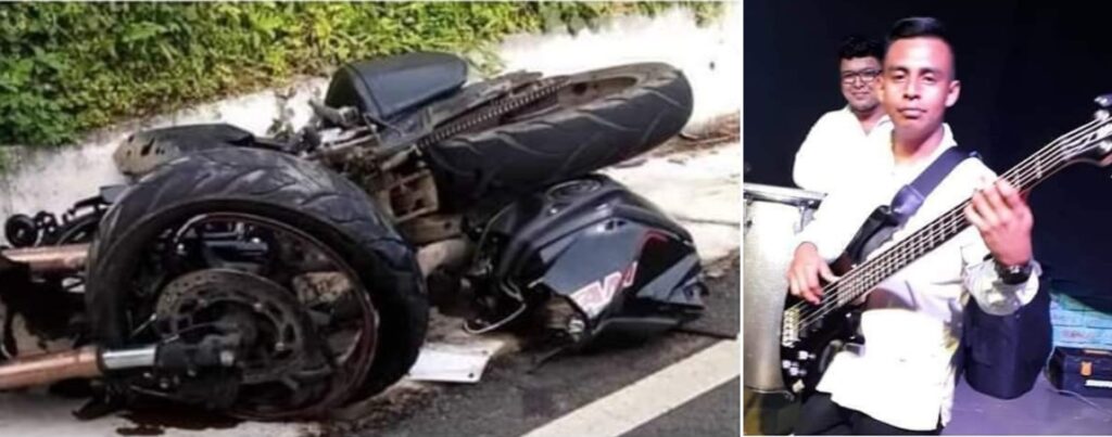Joven colaborador de iglesia pierde la vida en un fuerte accidente vial