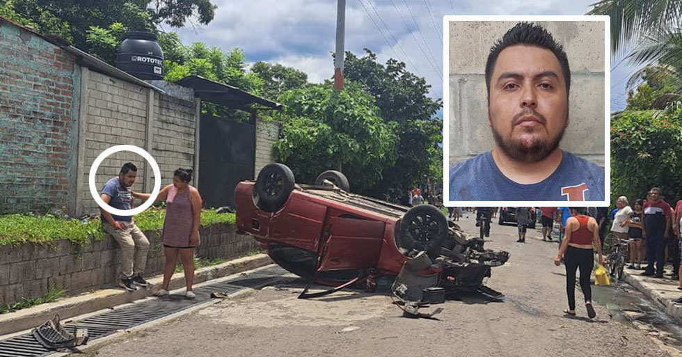Capturan a conductor que mató a dos peatones en Colón, La Libertad