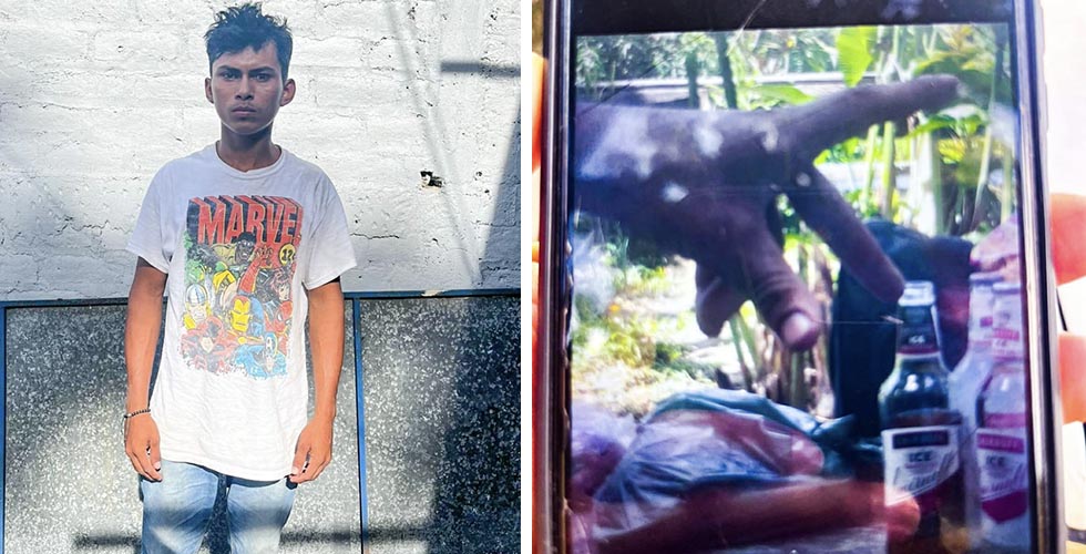 Capturan a joven que en su celular portaba información que lo vincula a pandillas en Cabañas
