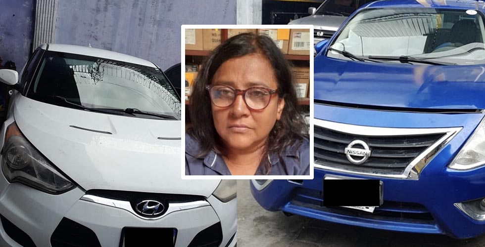 Capturan a mujer por estafar a clientes y robar vehículos que ingresaban a su taller