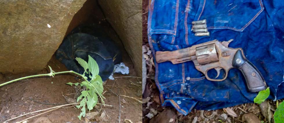 Hallan un revólver abandonado tras denuncia ciudadana