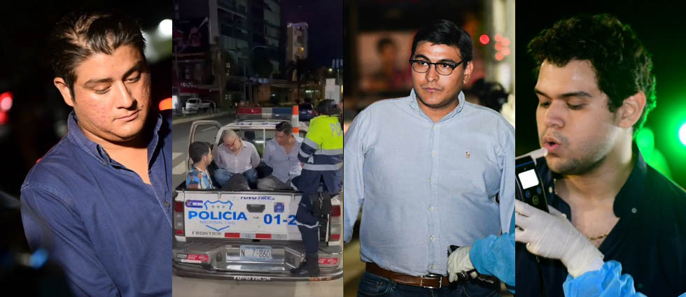 Arrestan a 23 conductores ebrios en la Zona Rosa y la Manuel Enrique Araujo esta madrugada