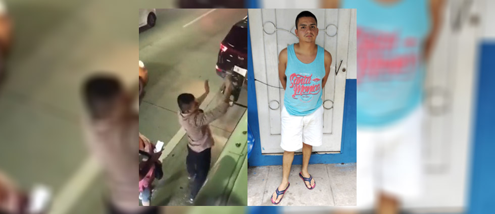 Detienen a conductor que le quebró el espejo a otro vehículo tras una discusión
