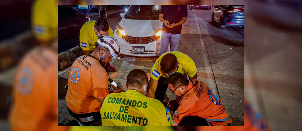 Un lesionado tras accidente sobre la Alameda Juan Pablo II