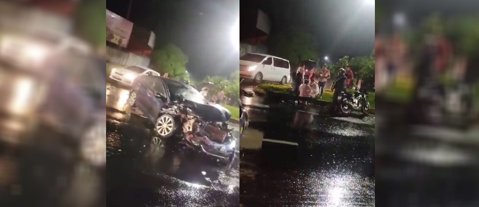 Conductor acaba en el hospital tras fuerte accidente en La Libertad