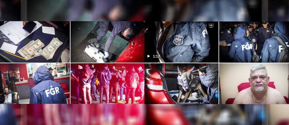 FGR gira órdenes de captura contra estructura dedicada al narcotráfico, trata de personas y conspirar para homicidios