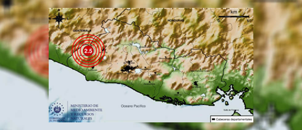 Sismo sacude parte del país este jueves