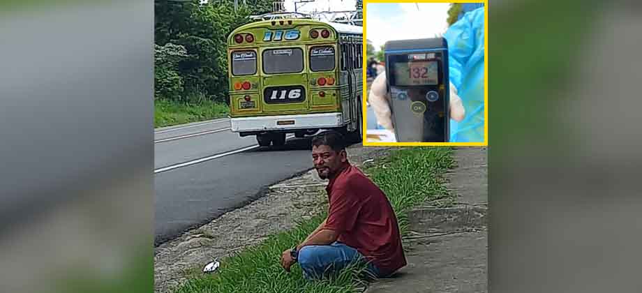 Detienen a motorista de ruta 116 por conducir ebrio y exponer la vida de pasajeros