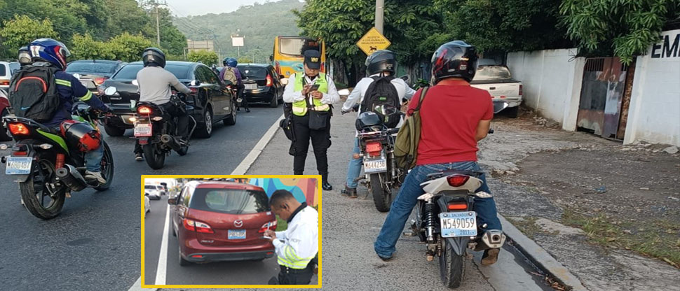Multan a conductores que, por ahorrarse el tráfico, circulan sobre el carril auxiliar