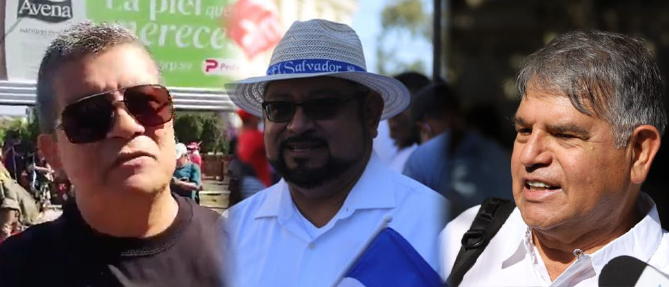 Candidatos de partidos “enfrentados ideológicamente” participan en marcha contra el Gobierno