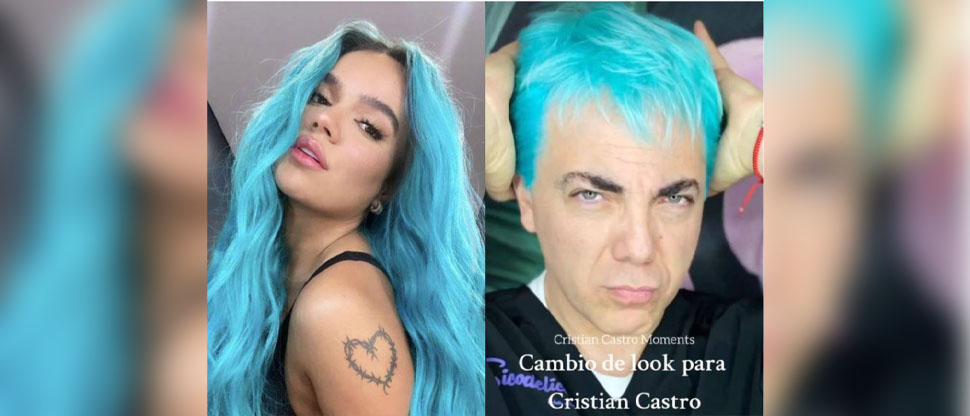 Christian Castro se tiñe el cabello “a lo bichota” y sorprende al público argentino 