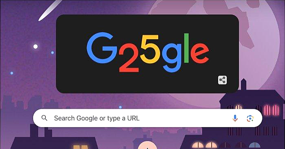 ¿Por qué el ‘doodle’ de Google de hoy tiene un 25 incrustado?