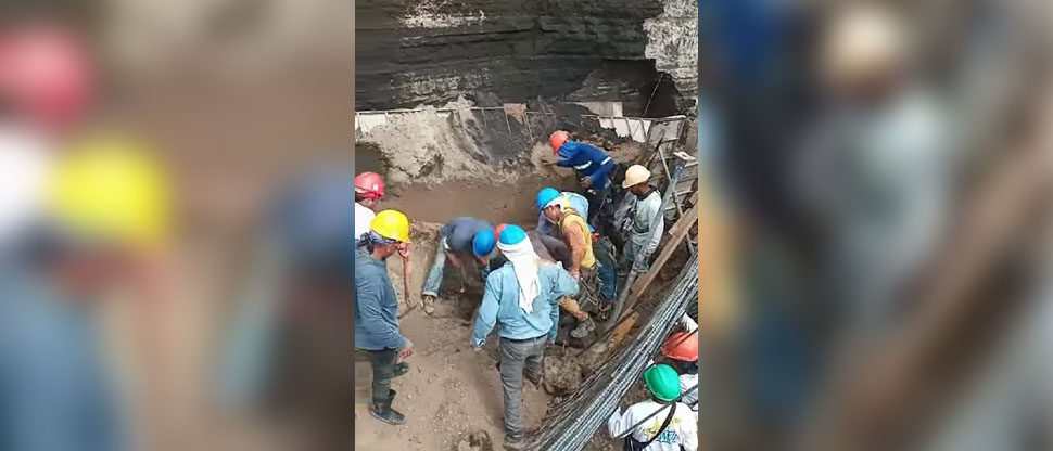 Así fueron los angustiantes momentos del rescate de obreros atrapados en derrumbe 