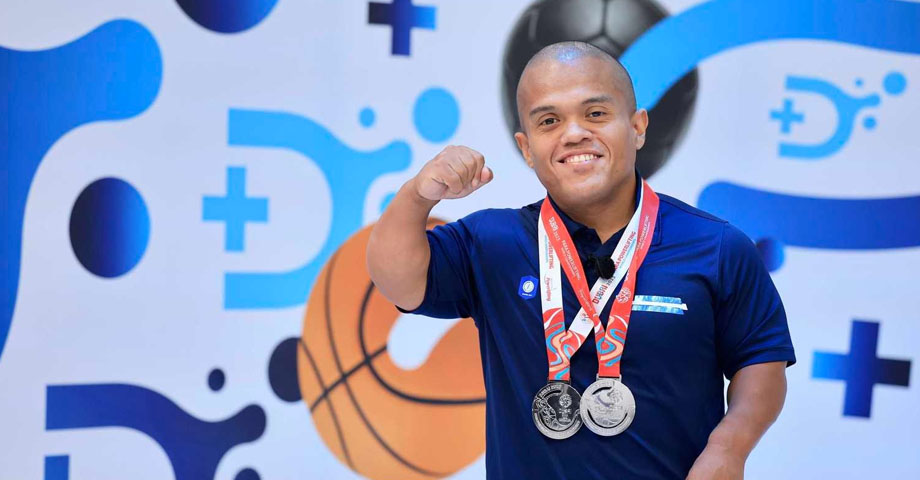 Herbert Aceituno, abanderado para los Juegos Parapanamericanos 2023