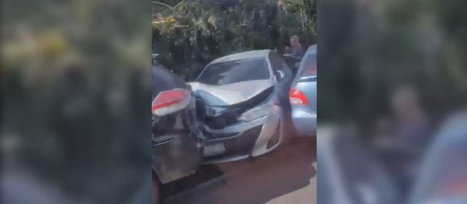 Reportan triple choque en carretera El Litoral, La Libertad