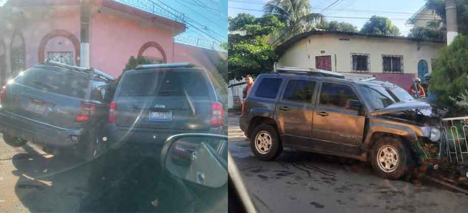 Reportan fuerte accidente de tránsito en cercanías del Seguro Social de Usulután