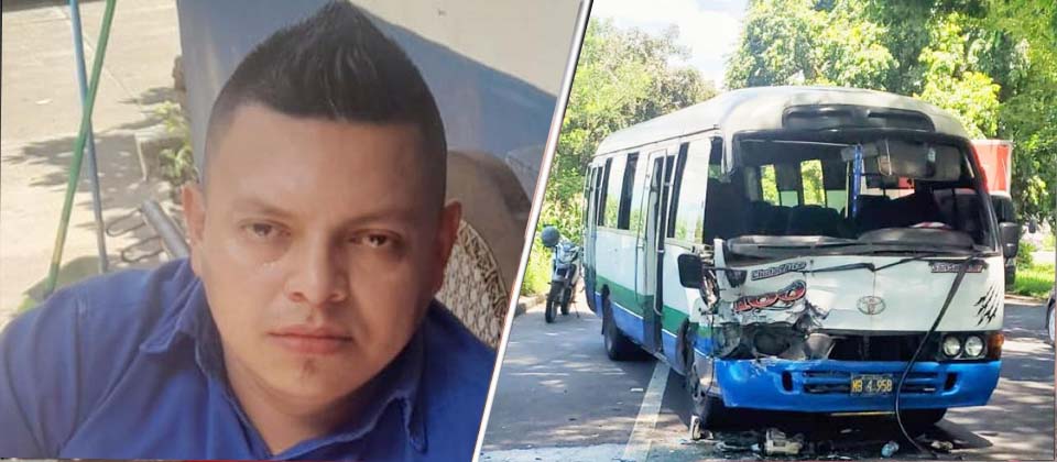 Detienen a microbusero de la ruta 100 que provocó aparatoso choque