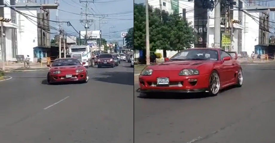 Captan auto deportivo haciendo Drifting en plena ciudad de San Miguel