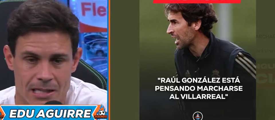 Raúl González medita irse del Madrid para dirigir al Villareal