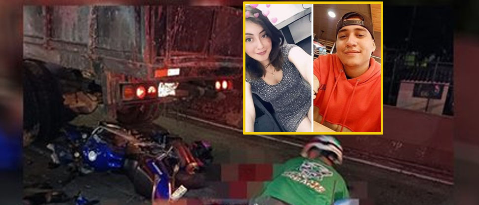 Fallecidos tras choque entre motocicleta y camión eran originarios de Soyapango