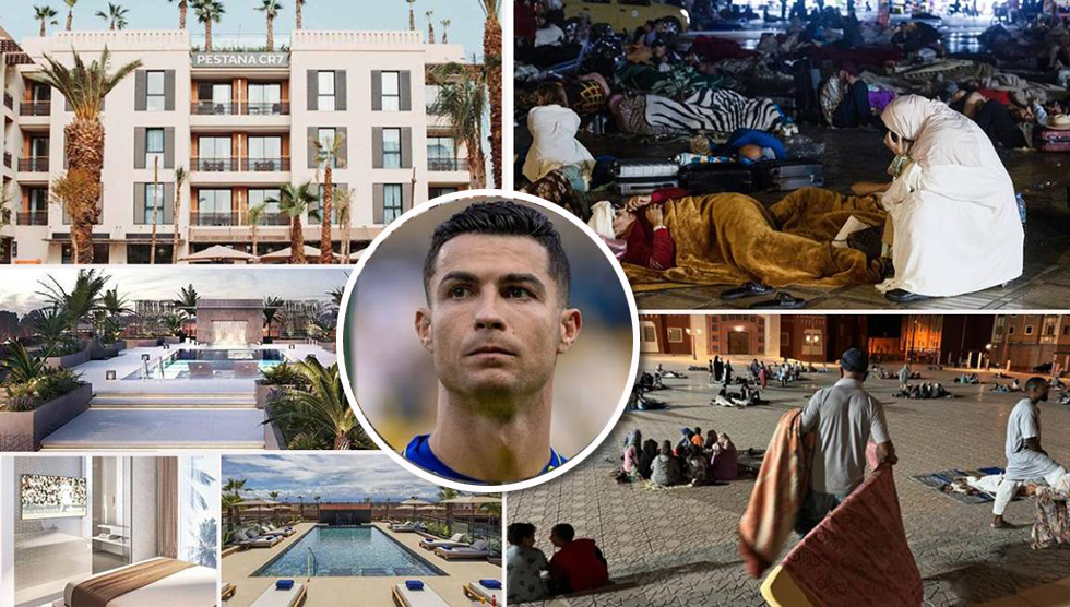 CR7 pone a disposición su hotel para dar refugio a los afectados por el terremoto en Marruecos