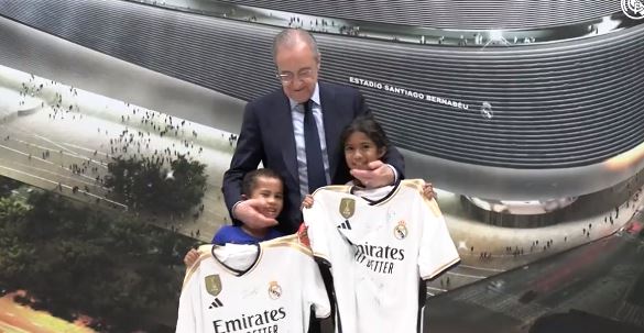 Real Madrid invitó a Noa, la niña que recibió insultos racistas en el Metropolitano
