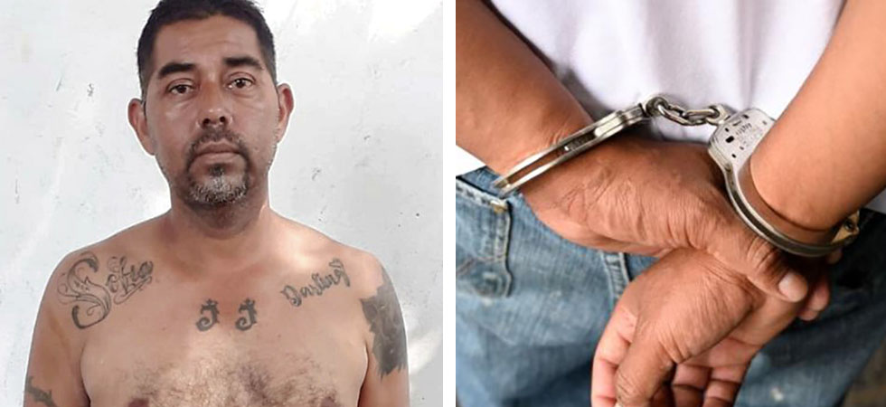 Capturan a pandillero con récord criminal desde hace 20 años
