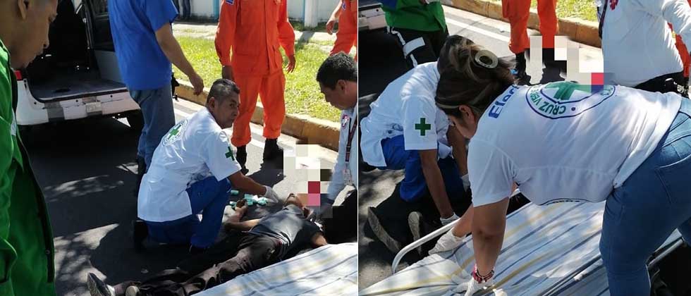 Reportan persona atropellada en el bulevar del Ejército