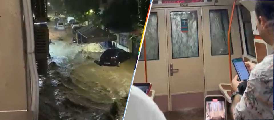 Emiten alerta roja en gran parte de España por fuertes lluvias