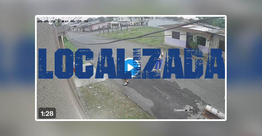 Localizan a niña presuntamente secuestrada en Quevedo, Ecuador