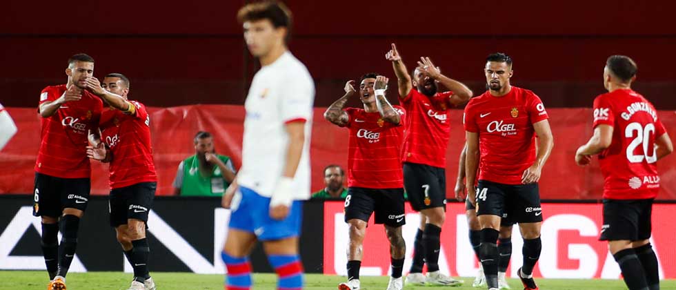 El Barcelona sufre y se queda con amargo empate ante el Mallorca