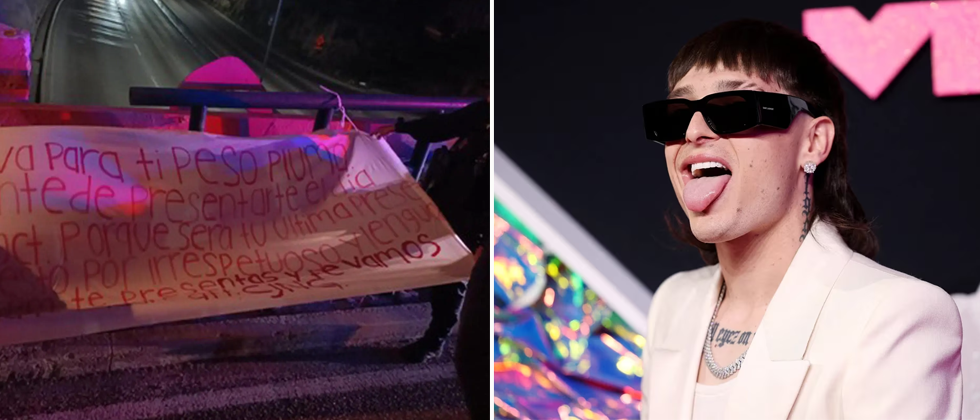 Amenazan de muerte a Peso Pluma si se presenta en Tijuana