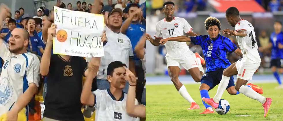 «Fuera Hugo»: Aficionados piden la cabeza de Hugo Pérez tras caer contra Trinidad y Tobago